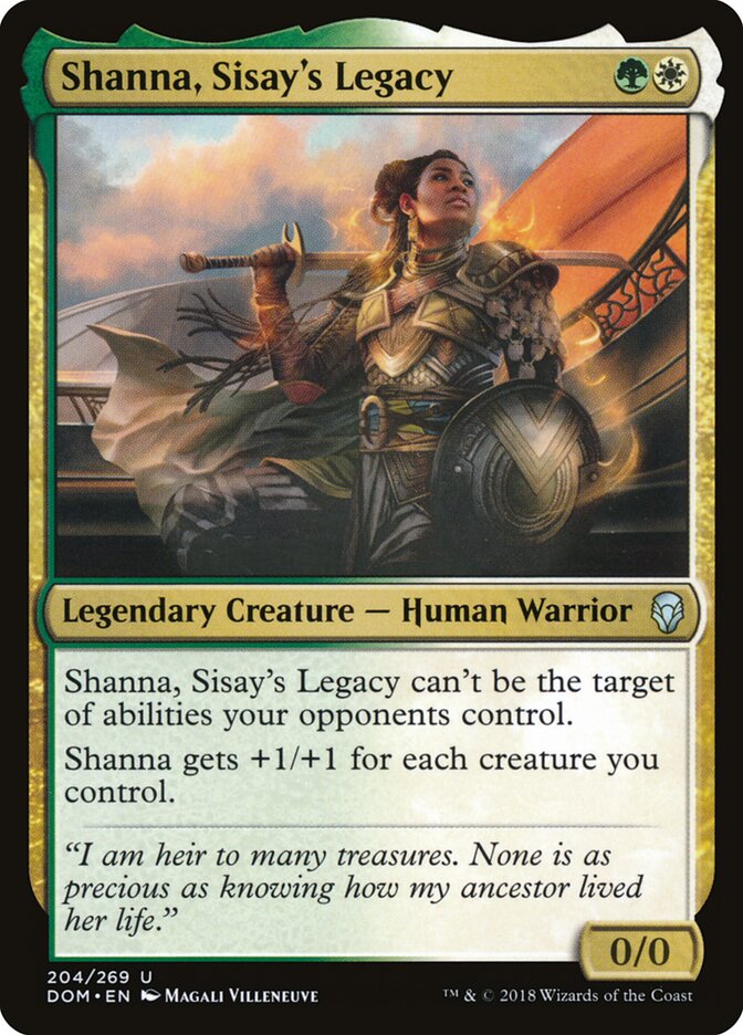 Shanna, Sisay's Legacy card front
