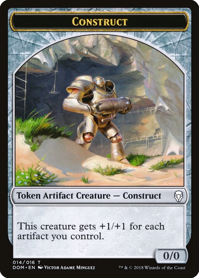 Construct card front