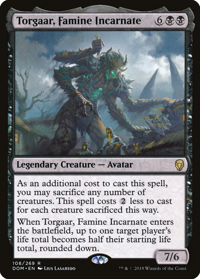 Torgaar, Famine Incarnate card front