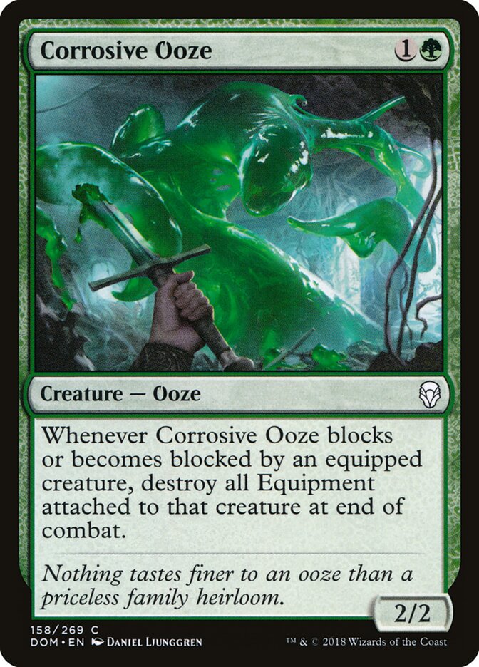 Corrosive Ooze card front