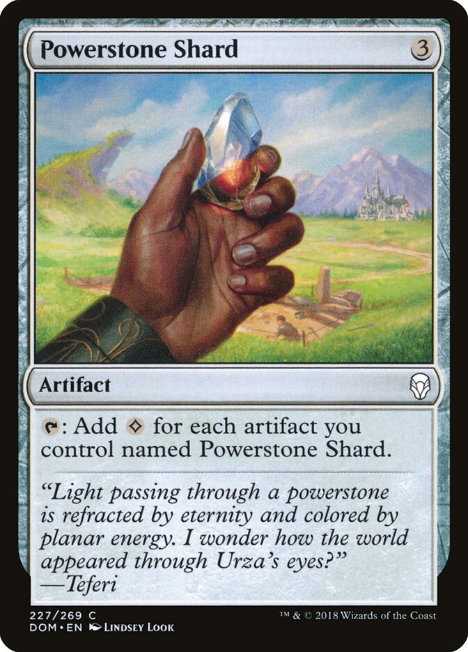 Powerstone Shard card front