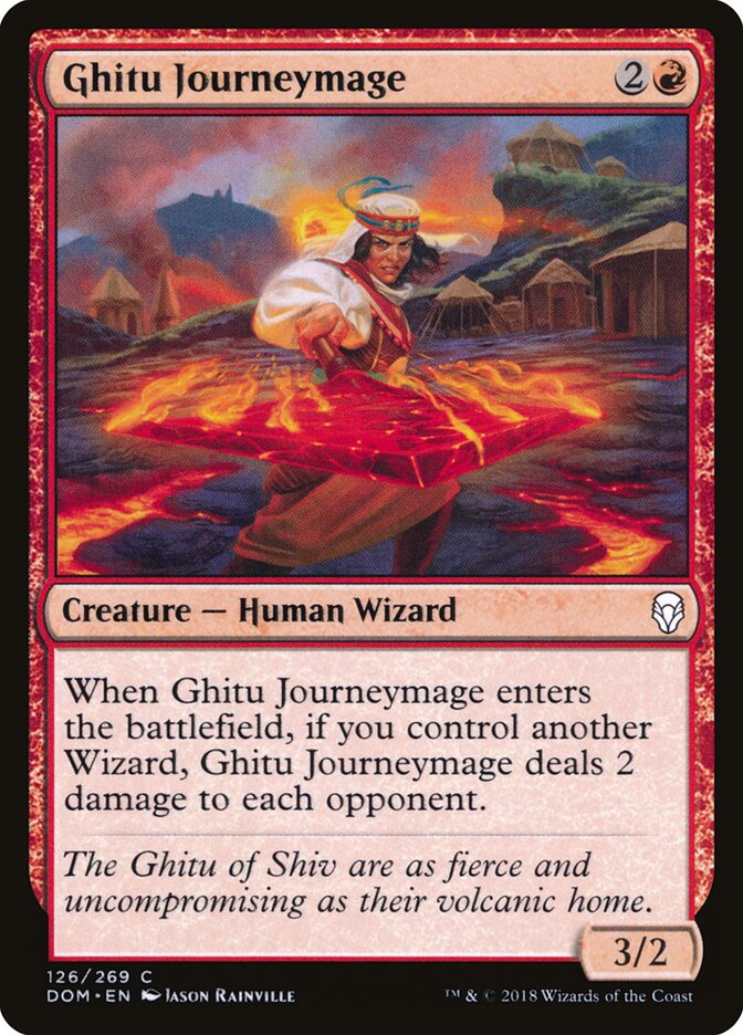 Ghitu Journeymage card front