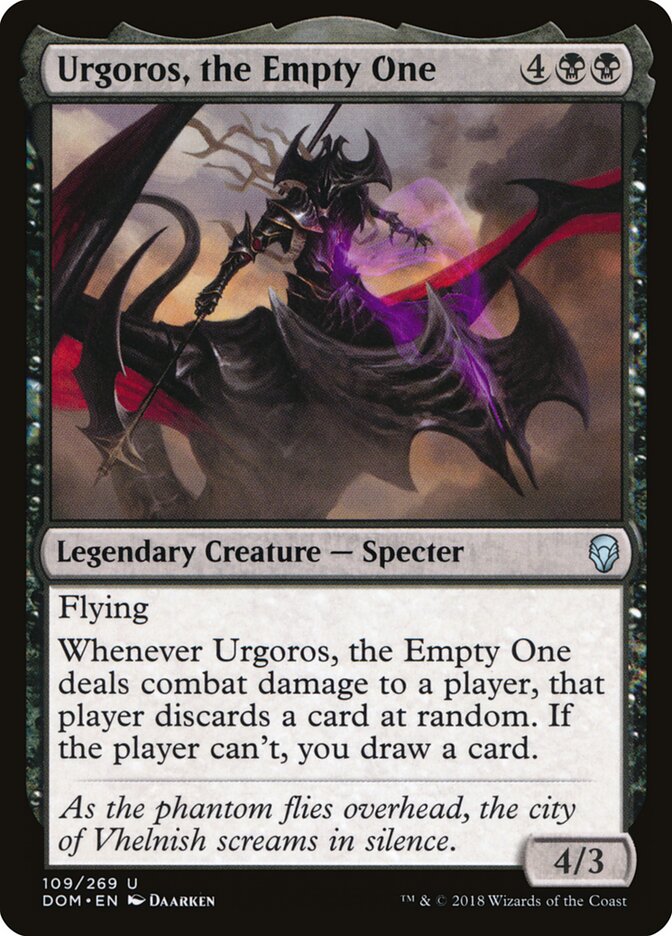 Urgoros, the Empty One card front