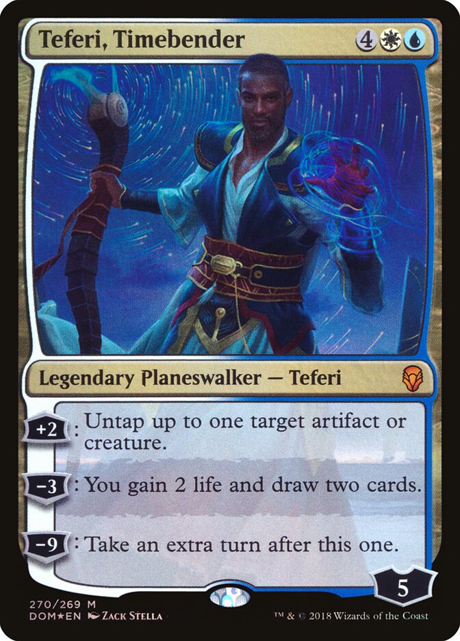 Teferi, Timebender card front