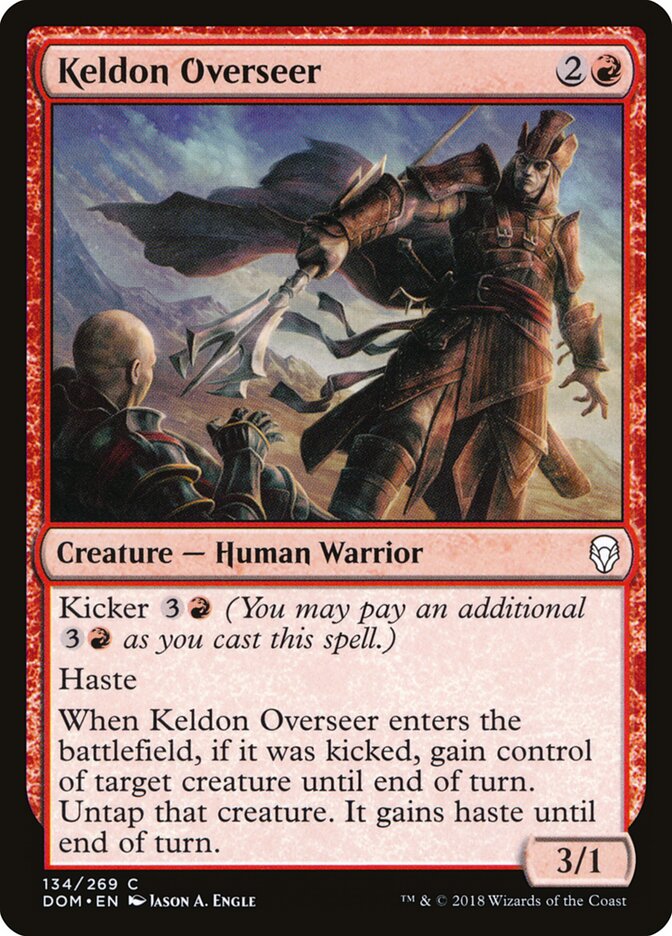 Keldon Overseer card front