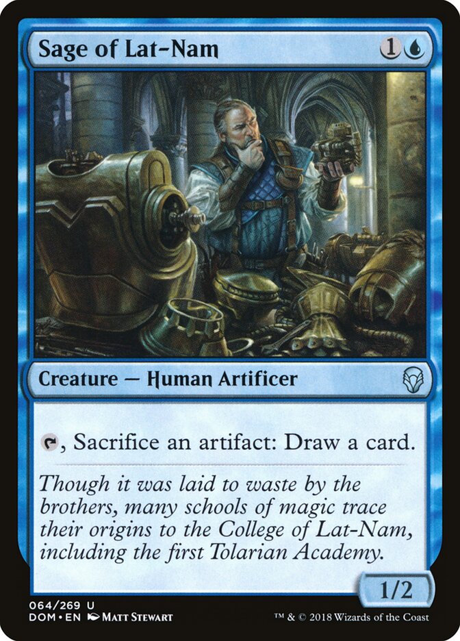 Sage of Lat-Nam card front