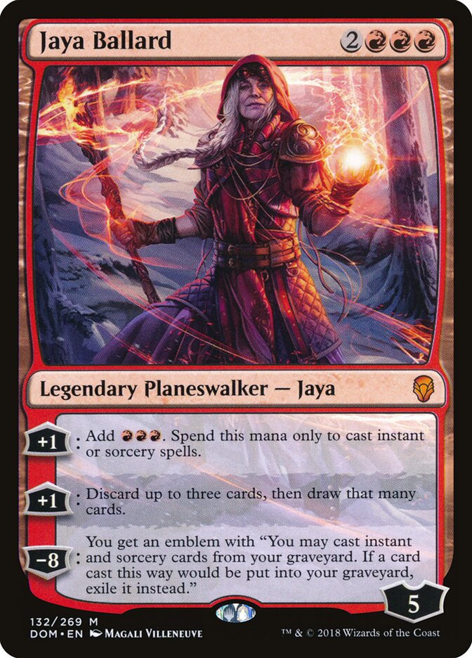 Jaya Ballard card front