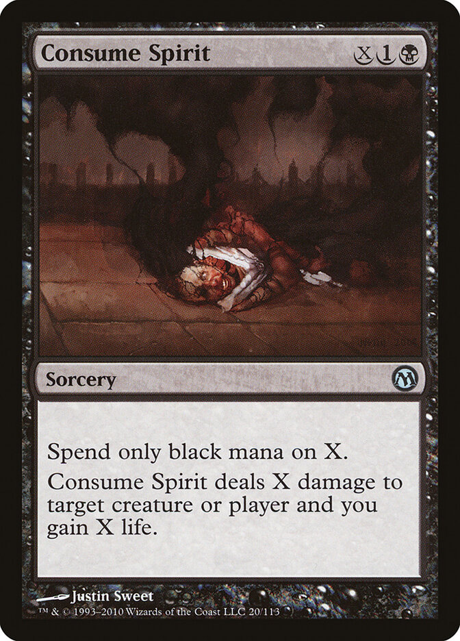 Consume Spirit card front