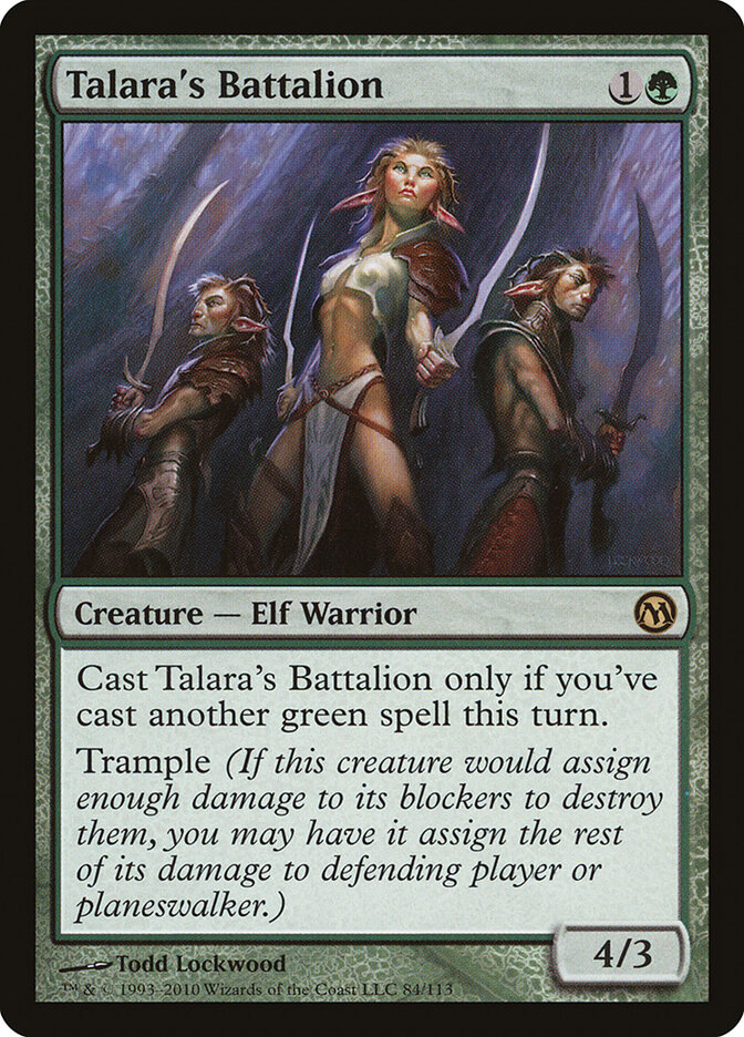 Talara's Battalion card front