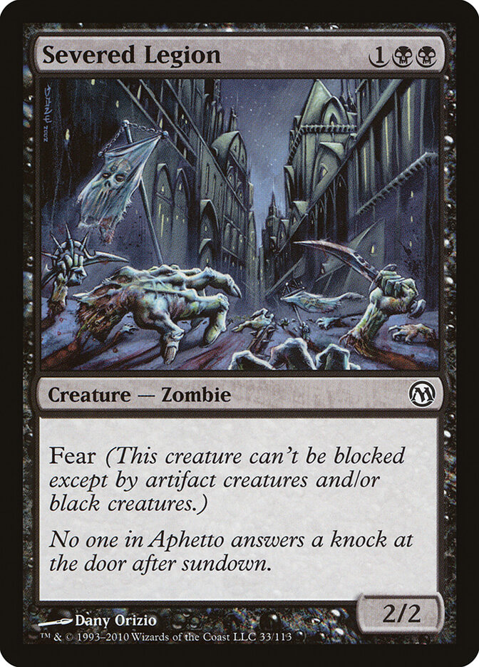 Severed Legion card front