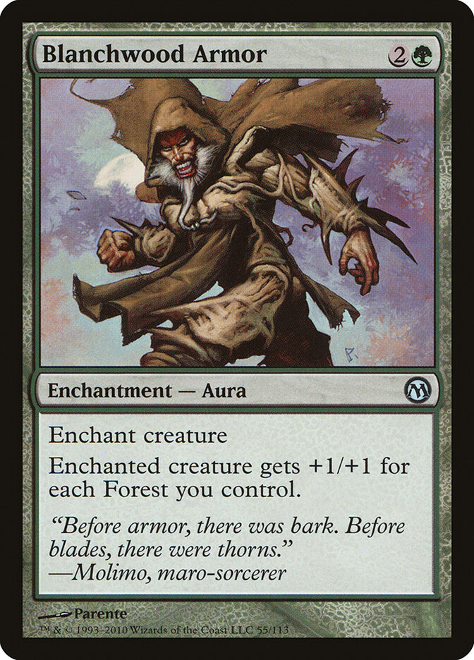Blanchwood Armor card front
