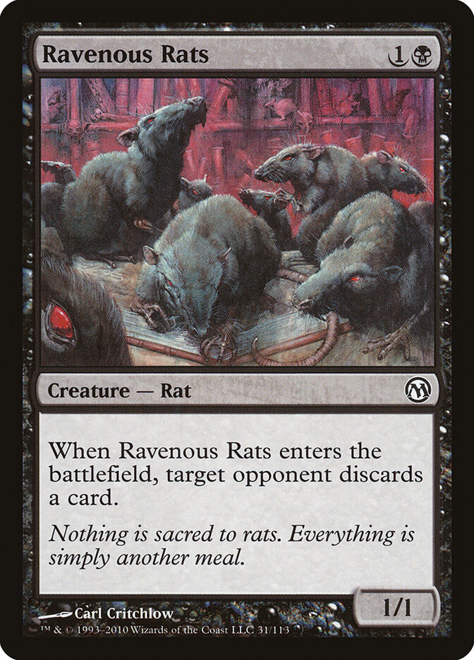 Ravenous Rats card front