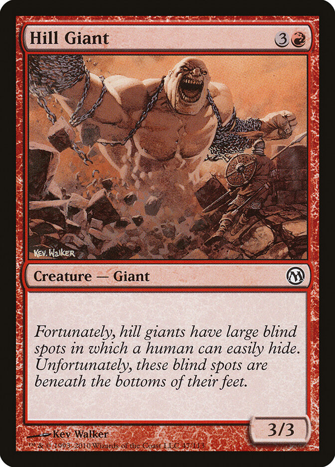 Hill Giant card front