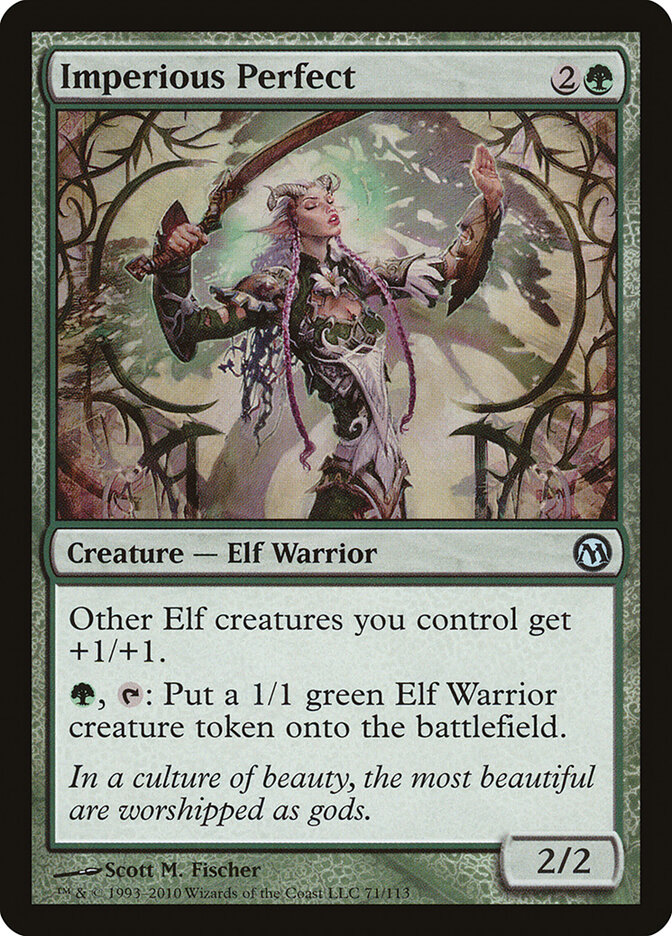Imperious Perfect card front
