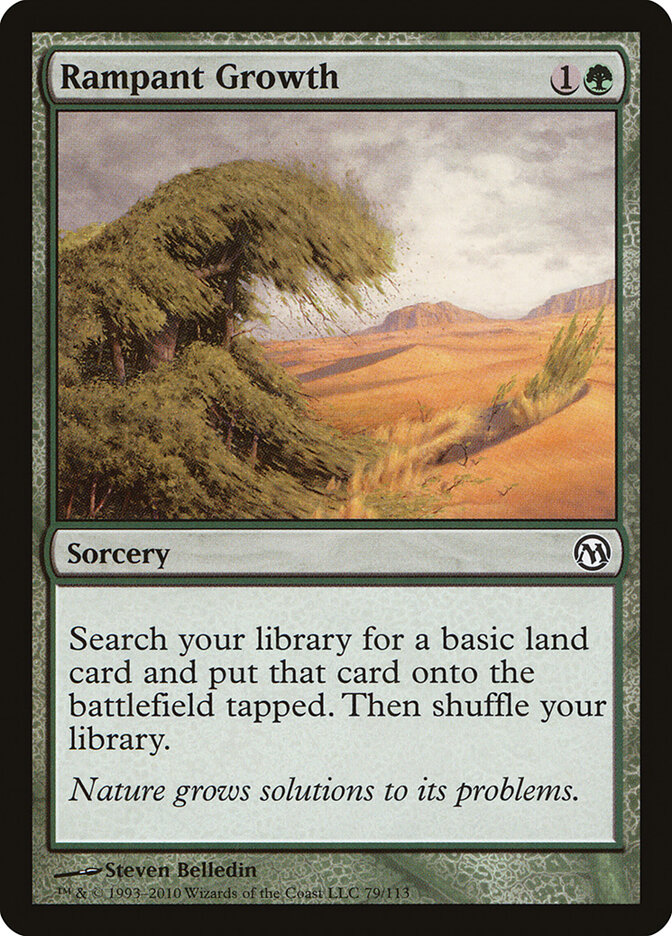 Rampant Growth card front