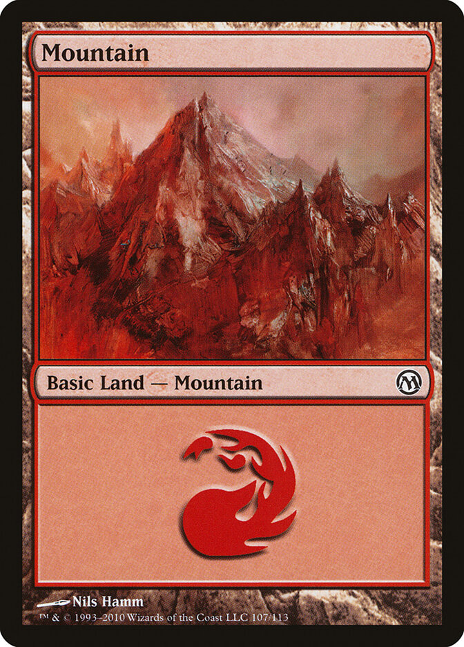 Mountain card front
