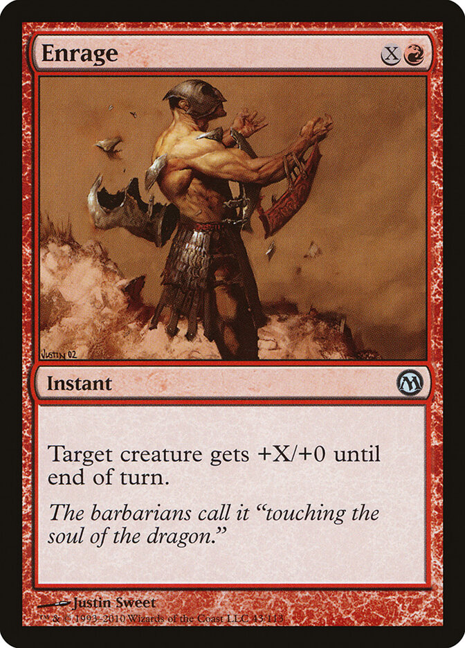 Enrage card front