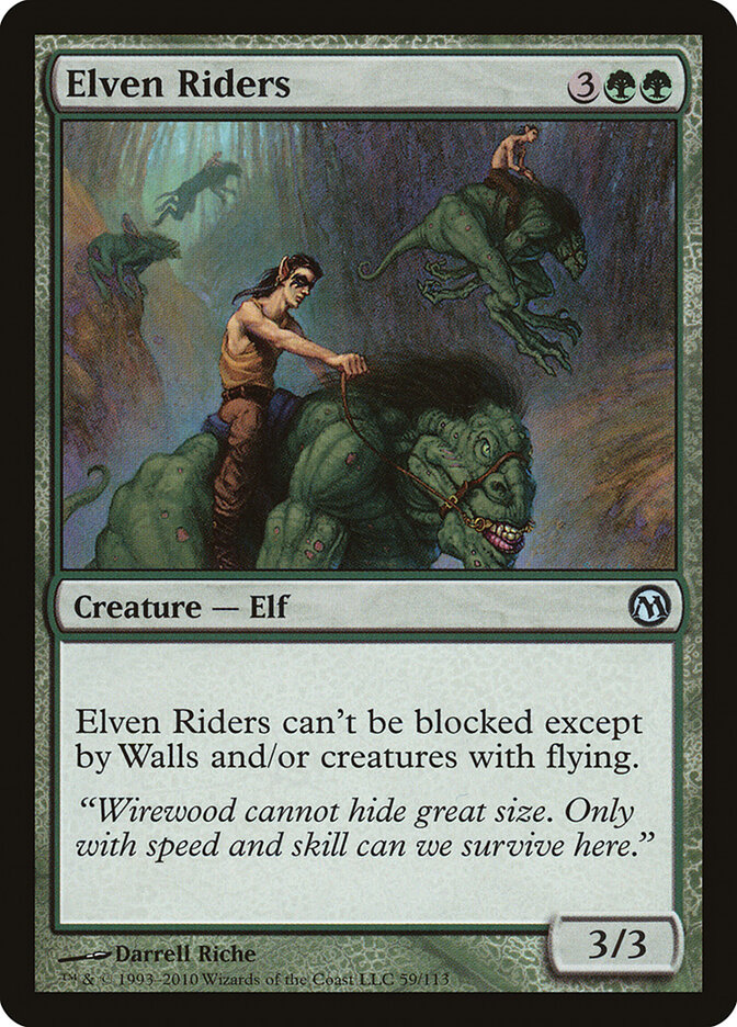 Elven Riders card front