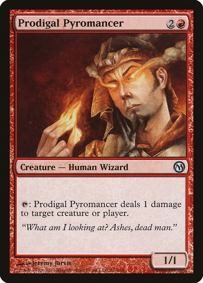 Prodigal Pyromancer card front