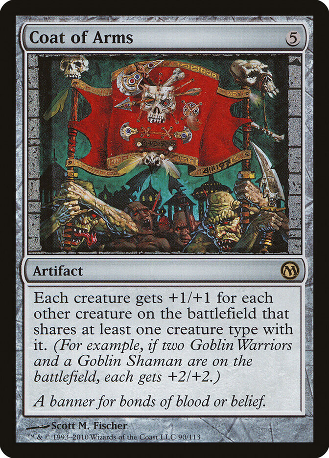 Coat of Arms card front