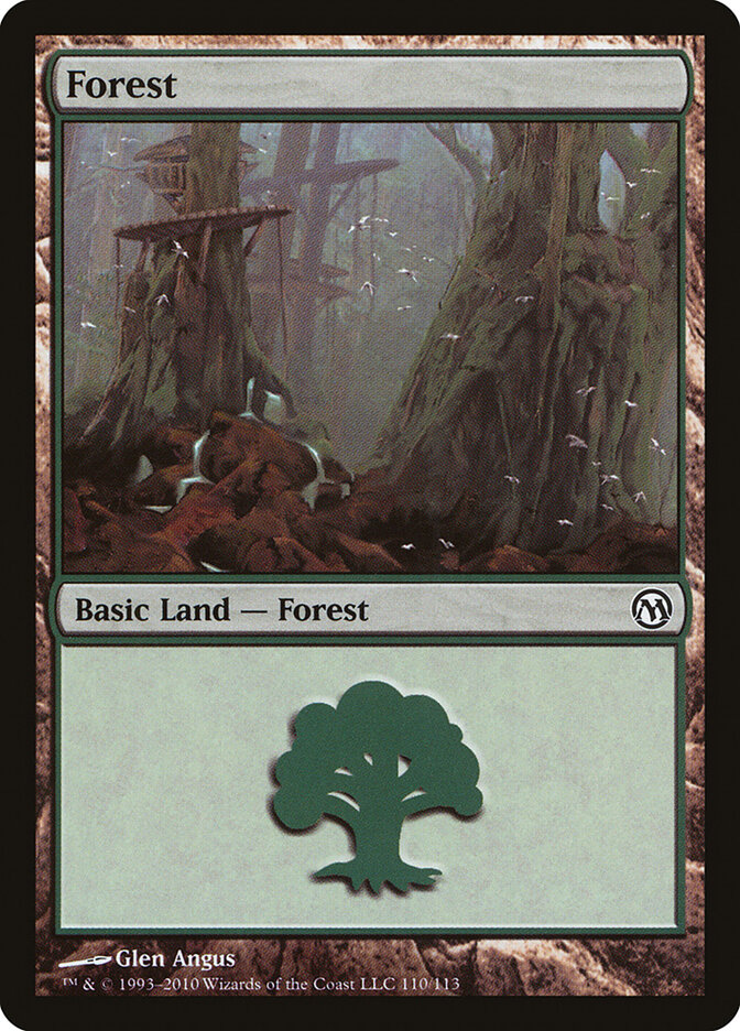 Forest card front