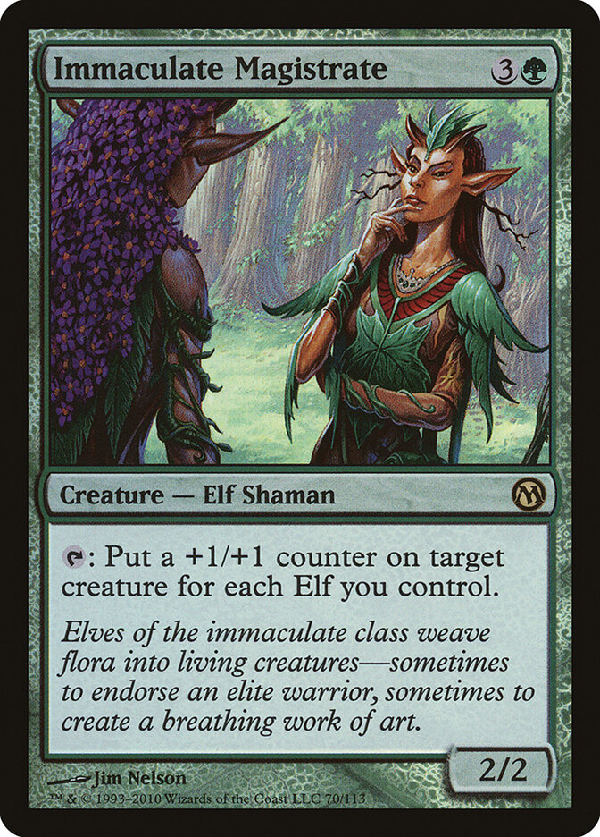 Immaculate Magistrate card front