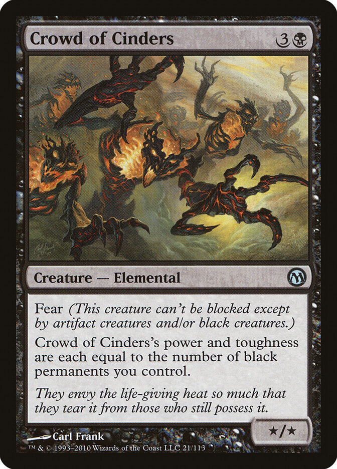 Crowd of Cinders card front