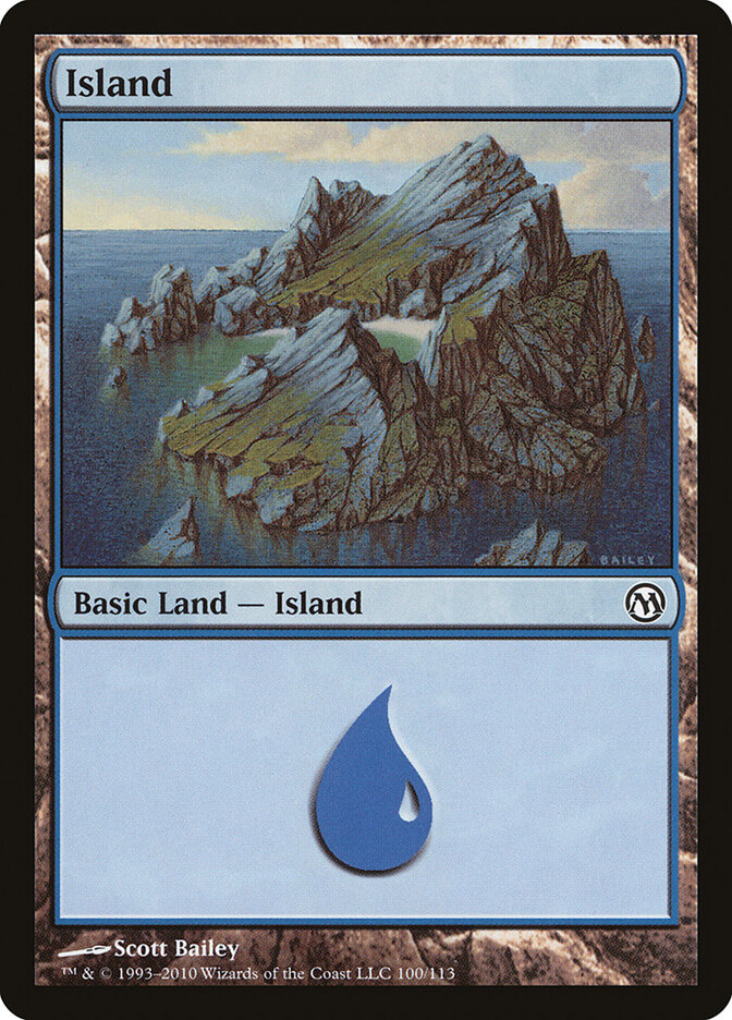 Island card front