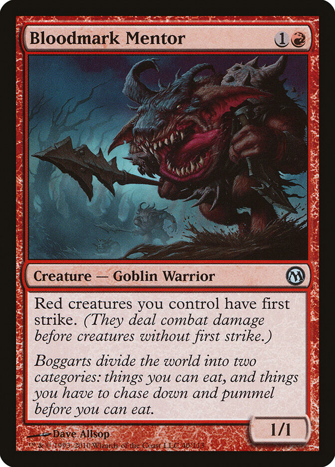Bloodmark Mentor card front