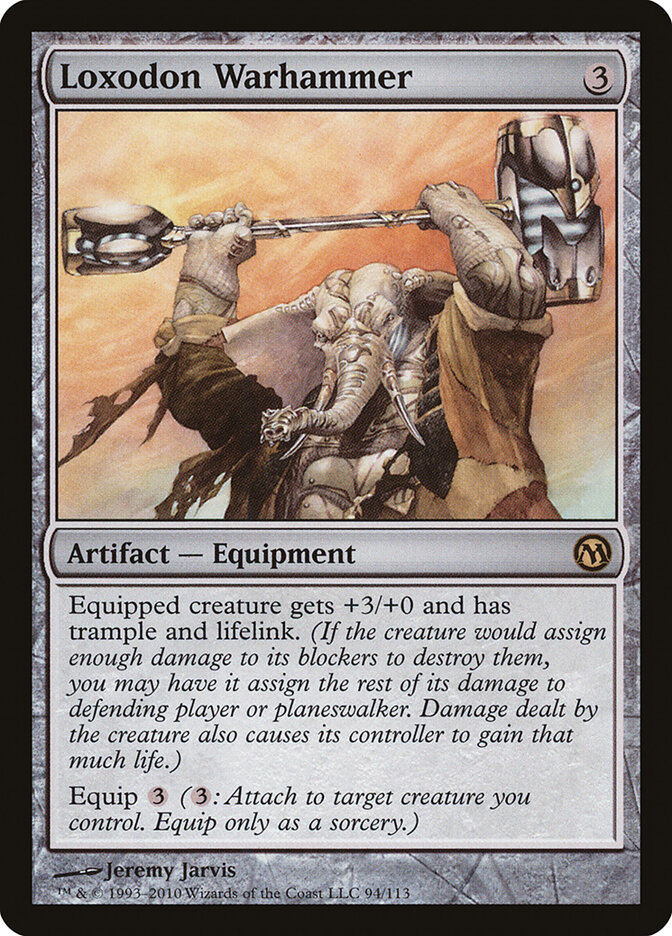 Loxodon Warhammer card front