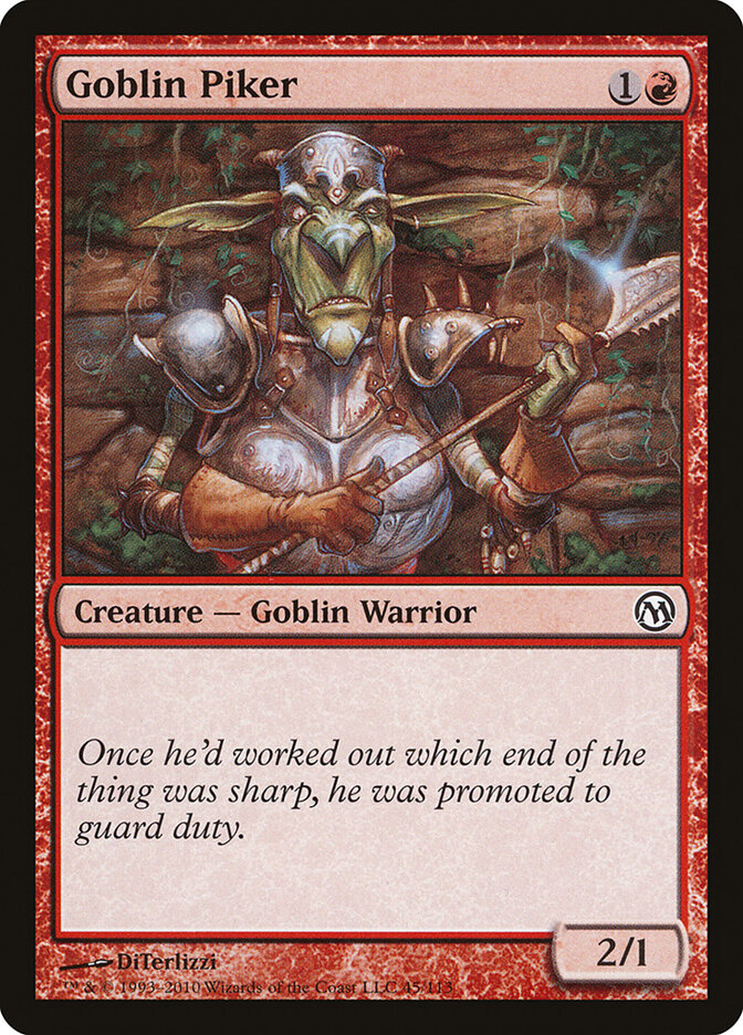 Goblin Piker card front