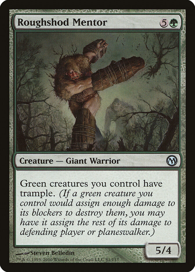 Roughshod Mentor card front