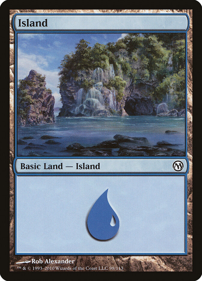 Island card front
