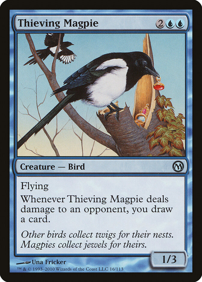 Thieving Magpie card front