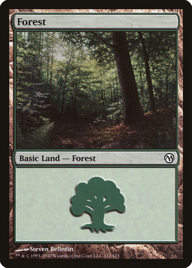 Forest card front