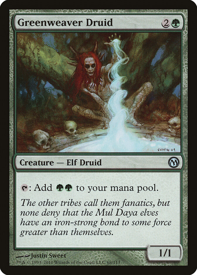 Greenweaver Druid card front