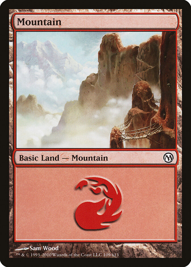 Mountain card front