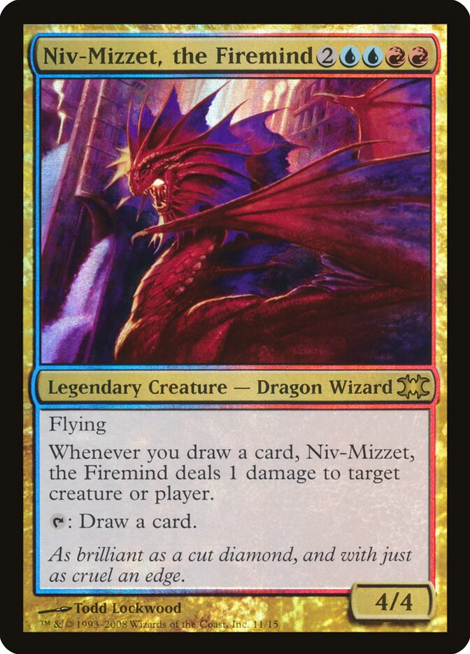 Niv-Mizzet, the Firemind card front