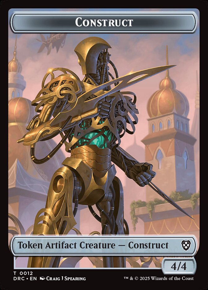 Construct card front