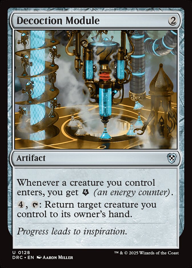 Decoction Module card front