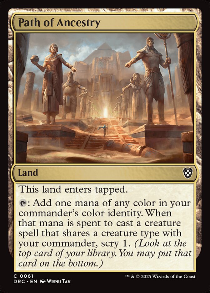Path of Ancestry card front