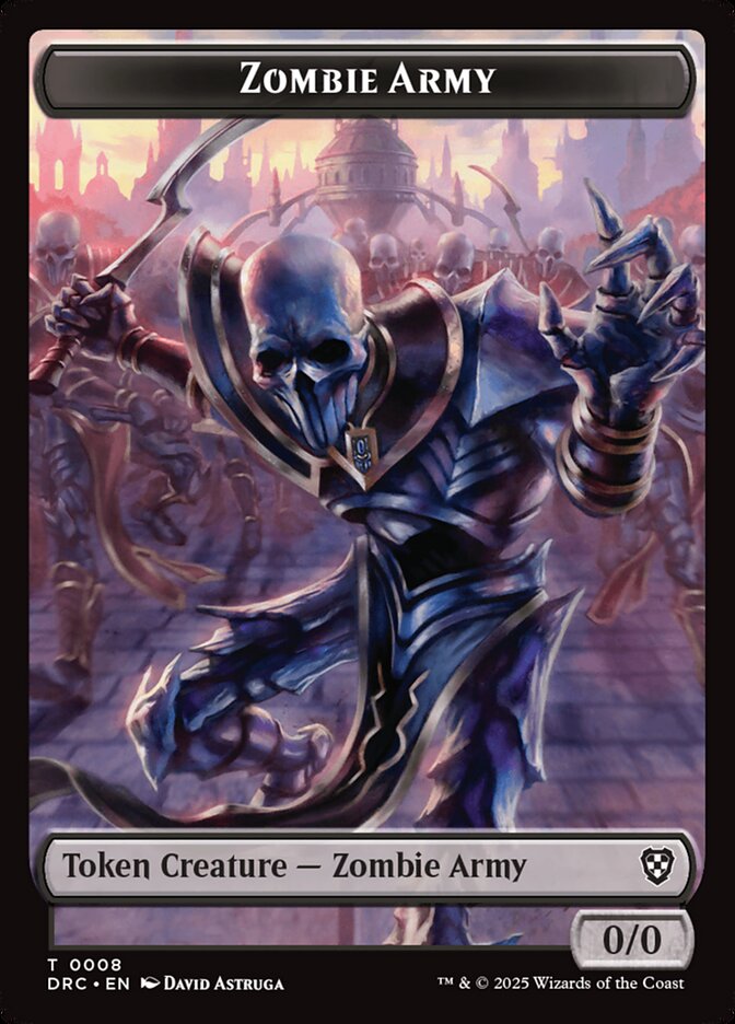 Zombie Army card front
