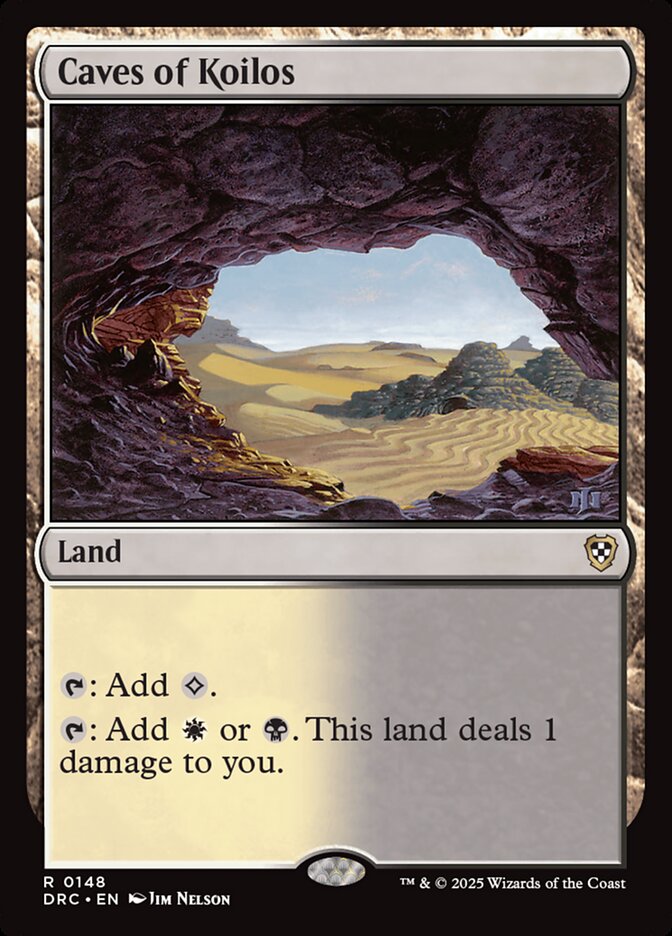 Caves of Koilos card front