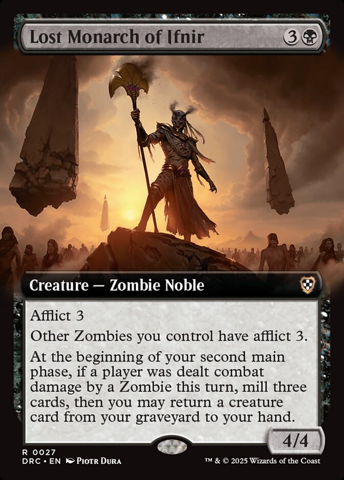 Lost Monarch of Ifnir card front