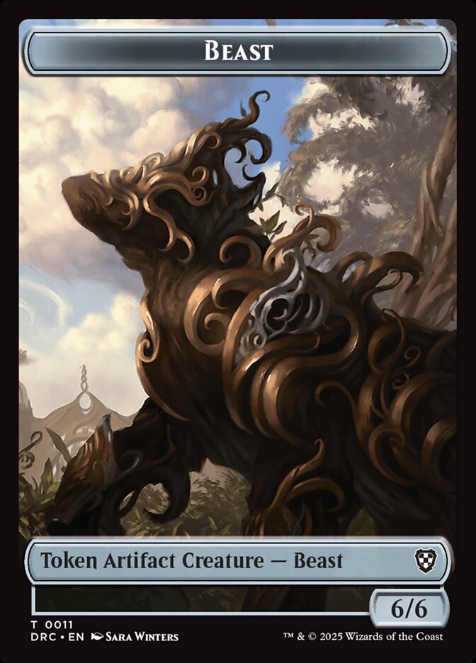 Beast card front