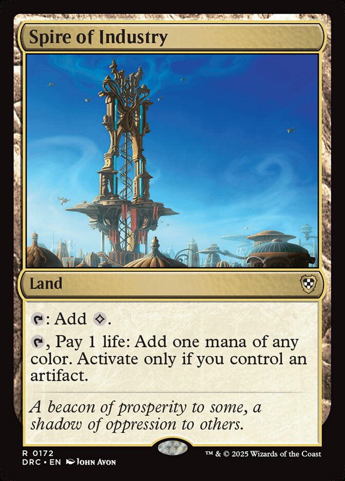 Spire of Industry card front