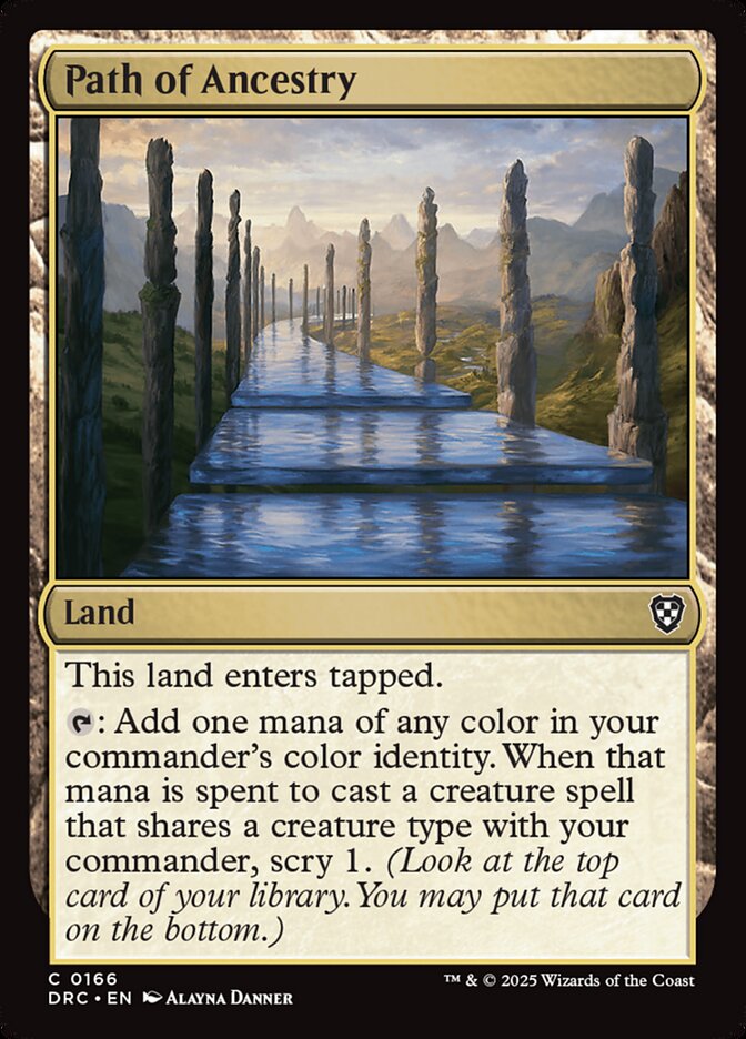 Path of Ancestry card front