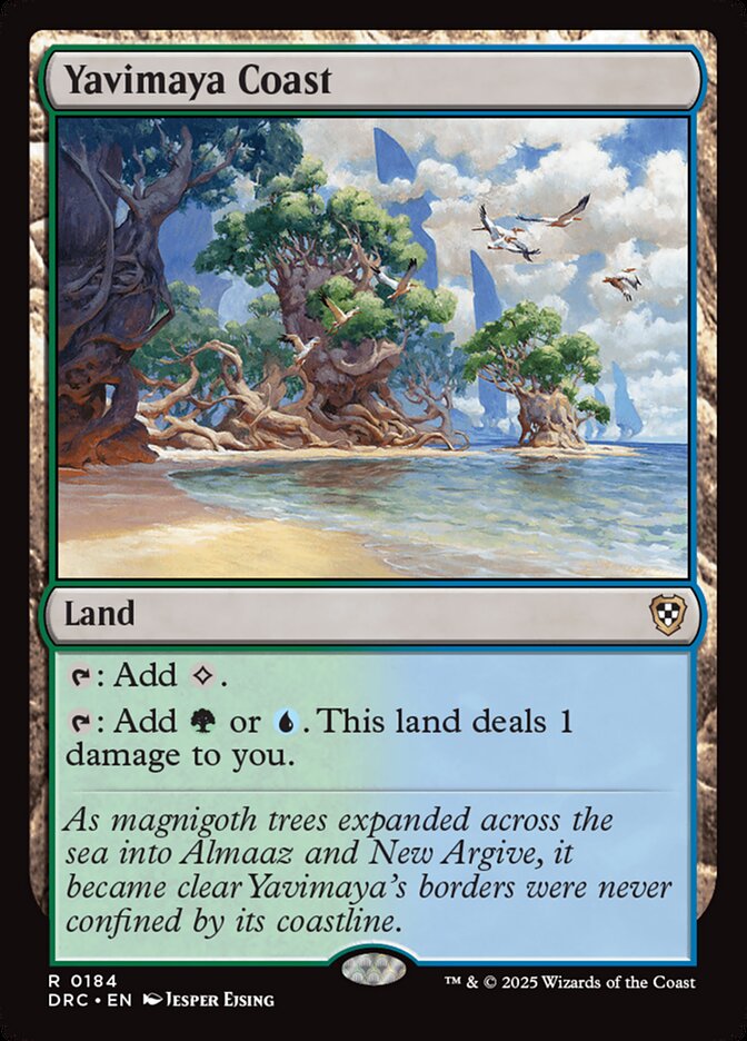 Yavimaya Coast card front