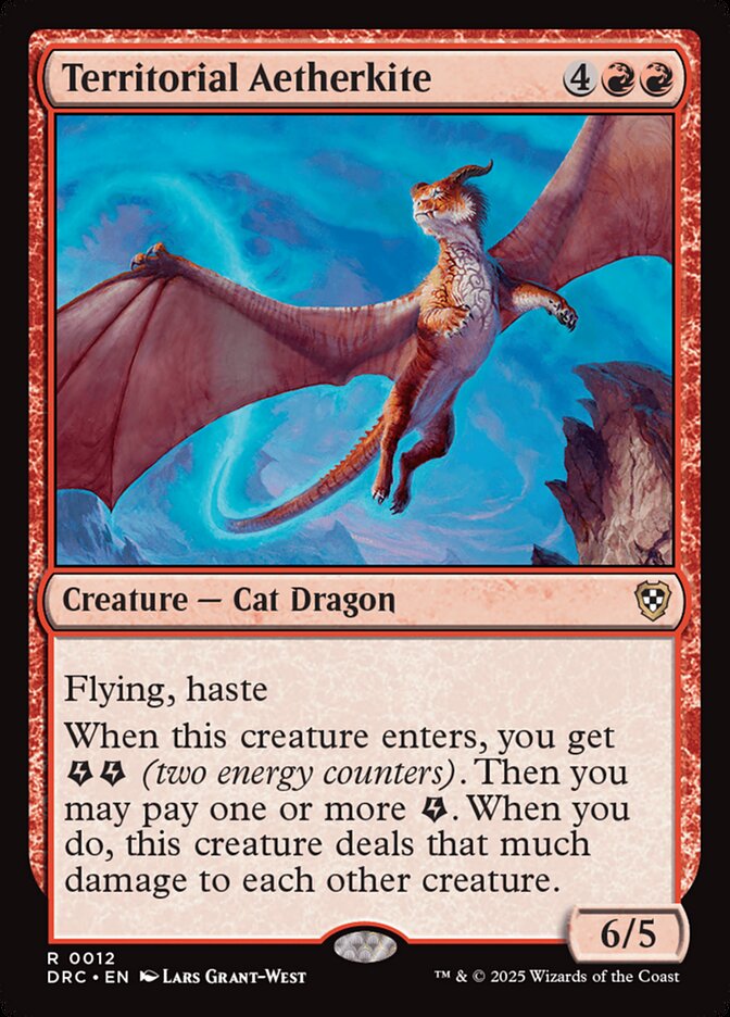 Territorial Aetherkite card front