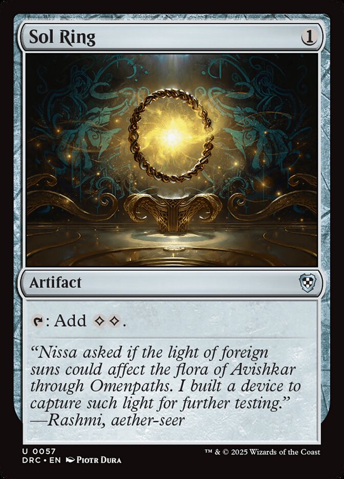 Sol Ring card front